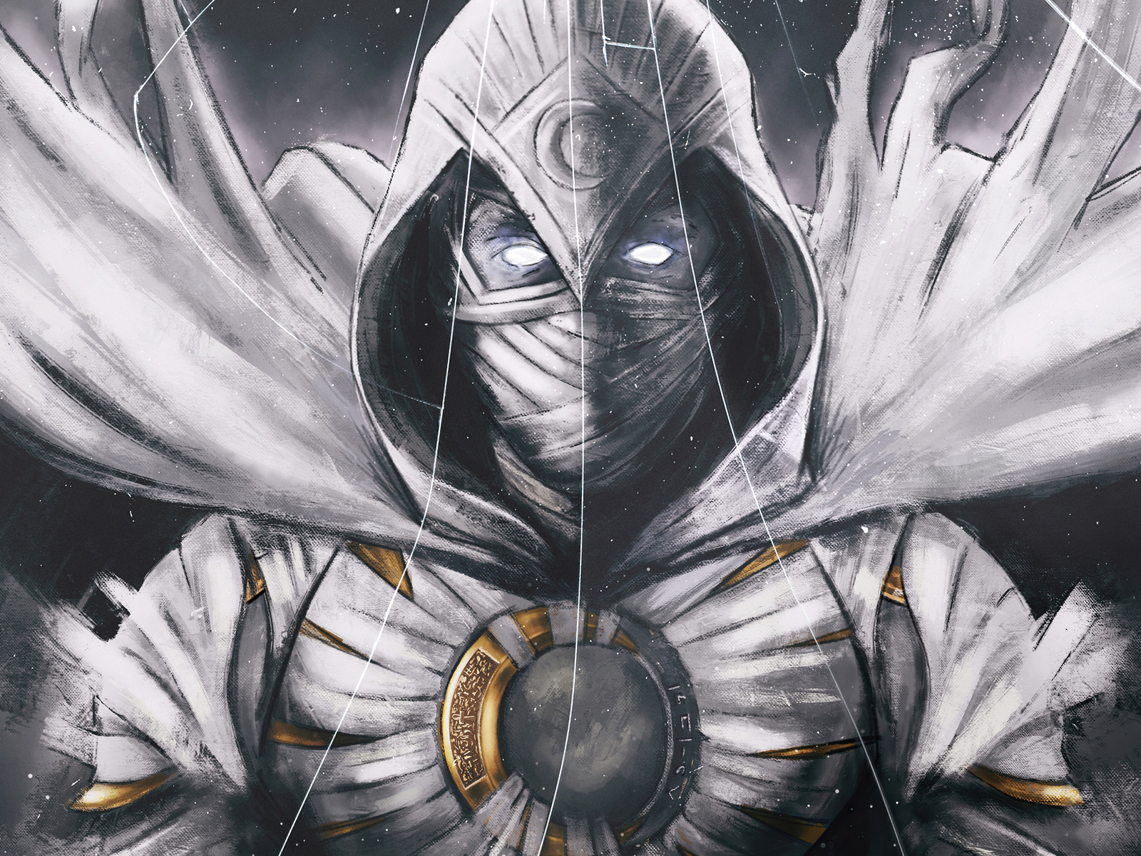 Moonknight Series Poster 4k Resolution HD Wallpaper