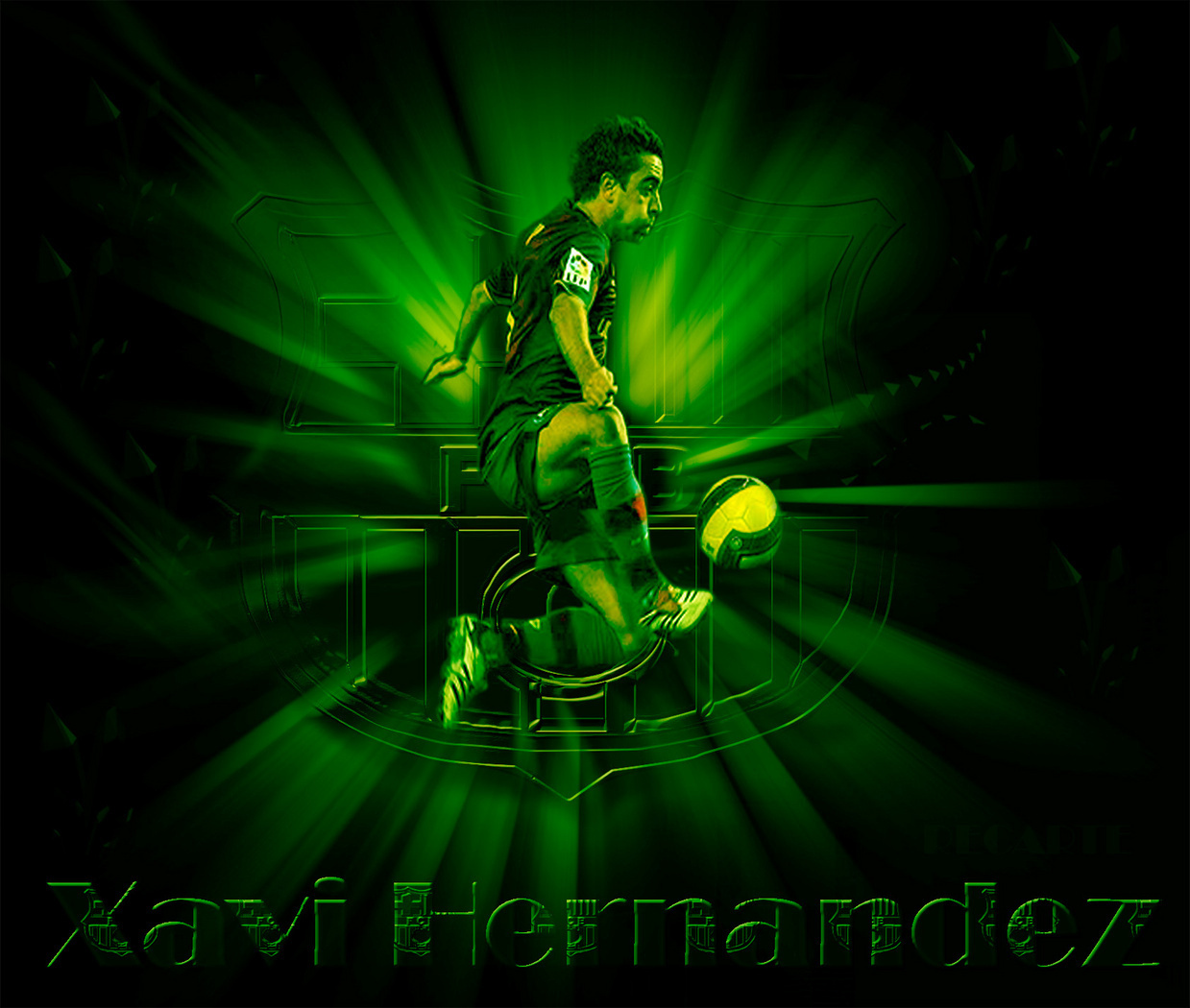 Soccer Playerz HD Wallpaper Xavi Hernandez New