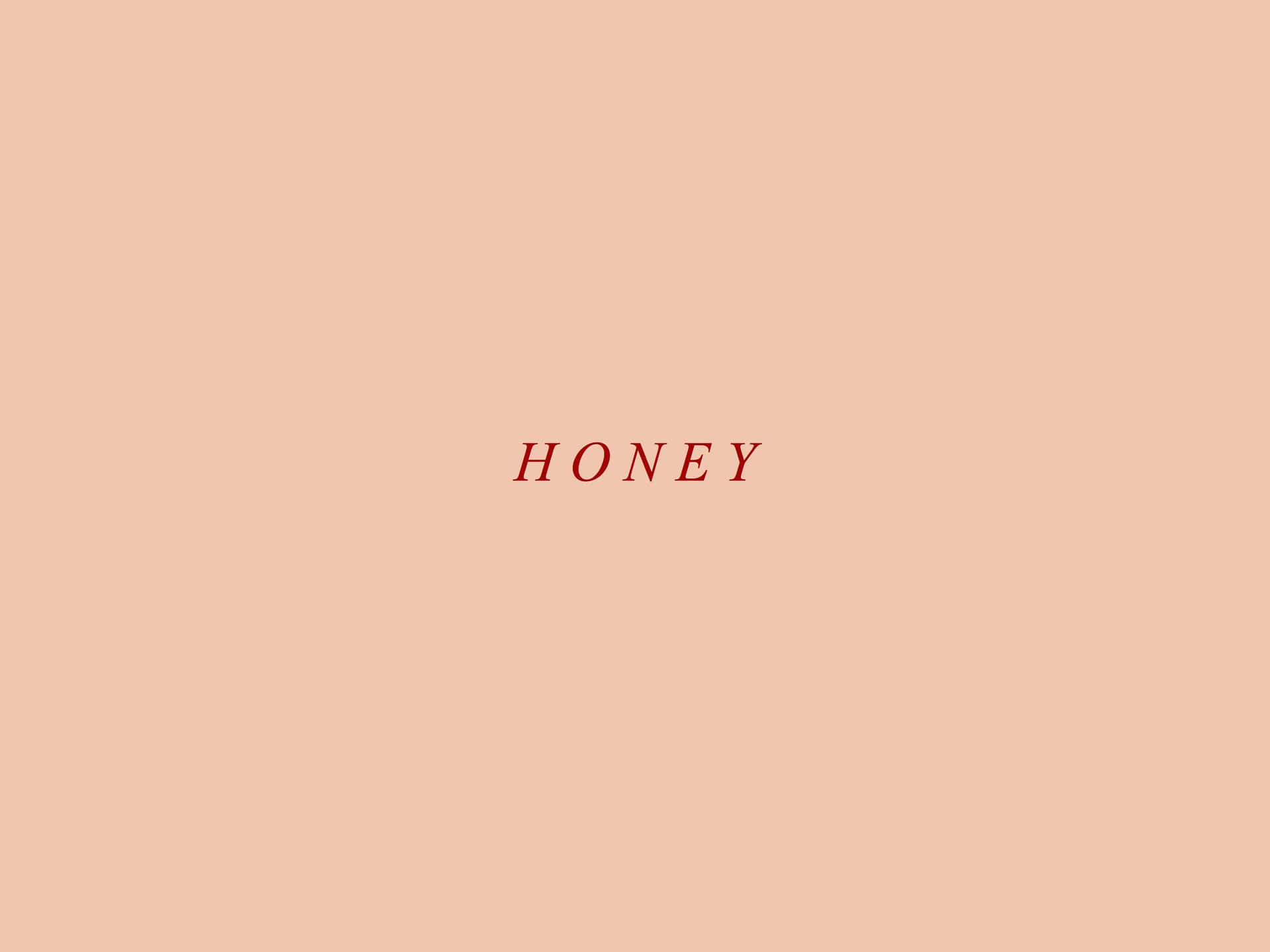 Peach Aesthetic Background Wallpaper