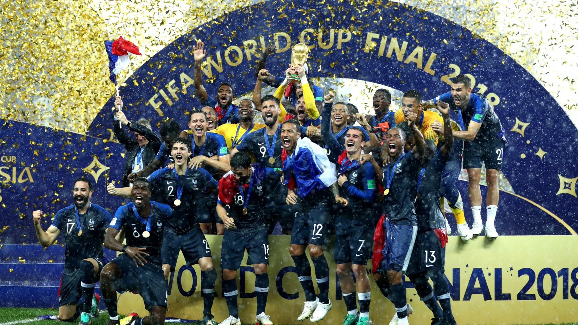 Fifa World Cup Final France Football Team Champion