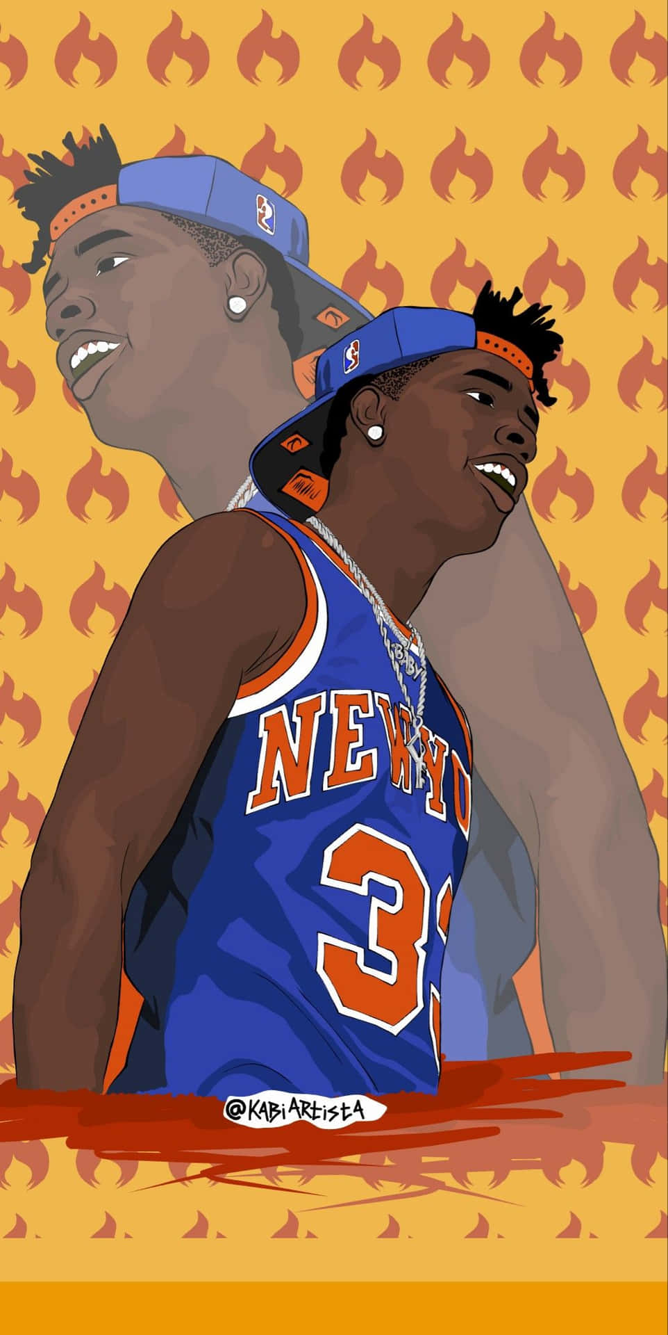 Lil Baby Cartoon Wallpaper