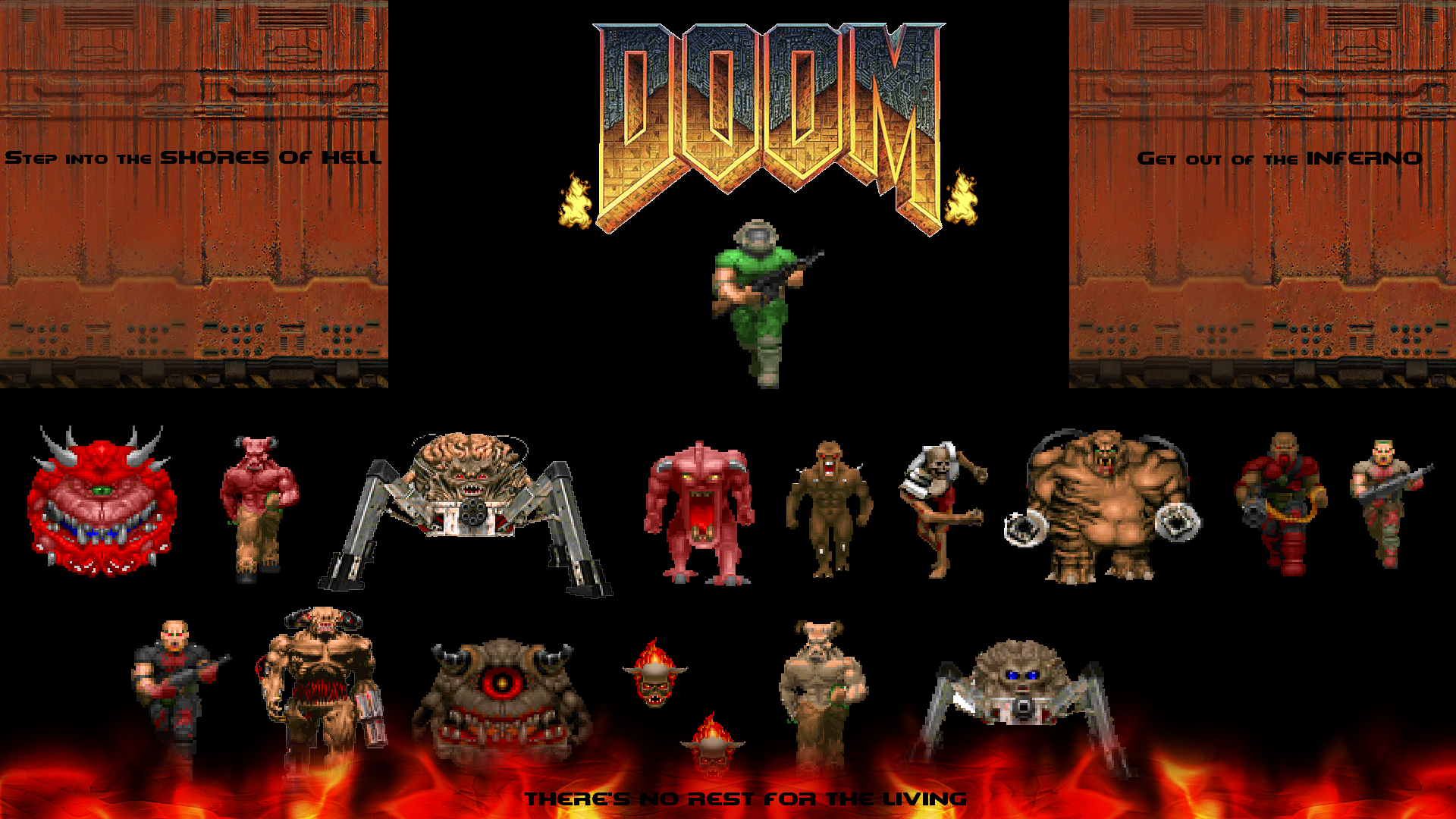 Doom Sprite Wallpaper By Bobspfhorever78