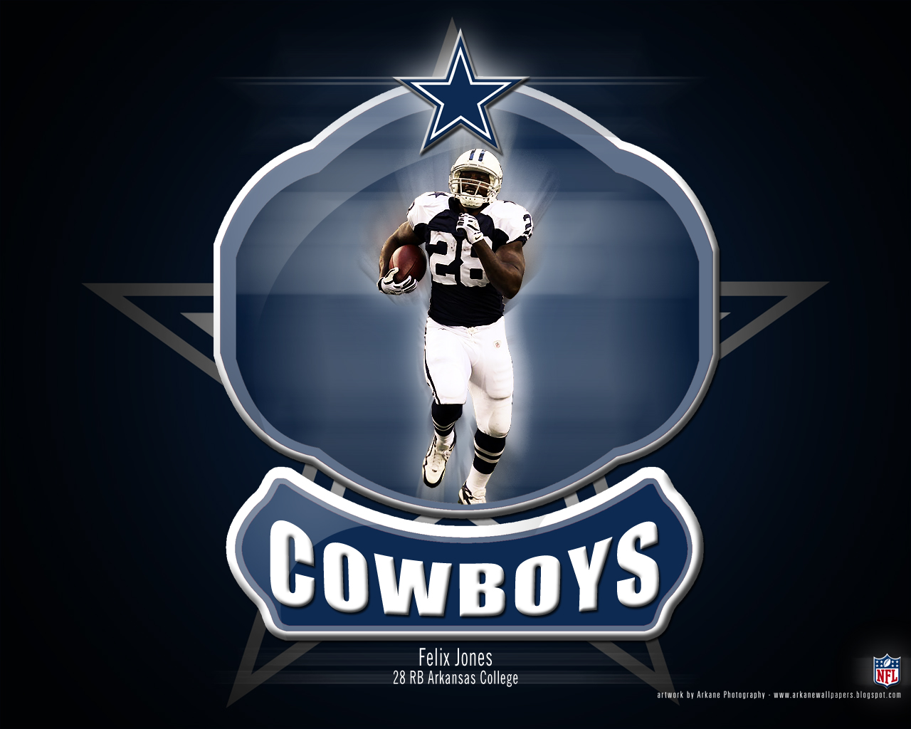 Arkane Nfl Wallpaper Felix Jones Dallas Cowboys