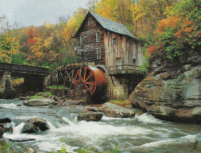 Glade Creek Mill West Virginia Wallpaper