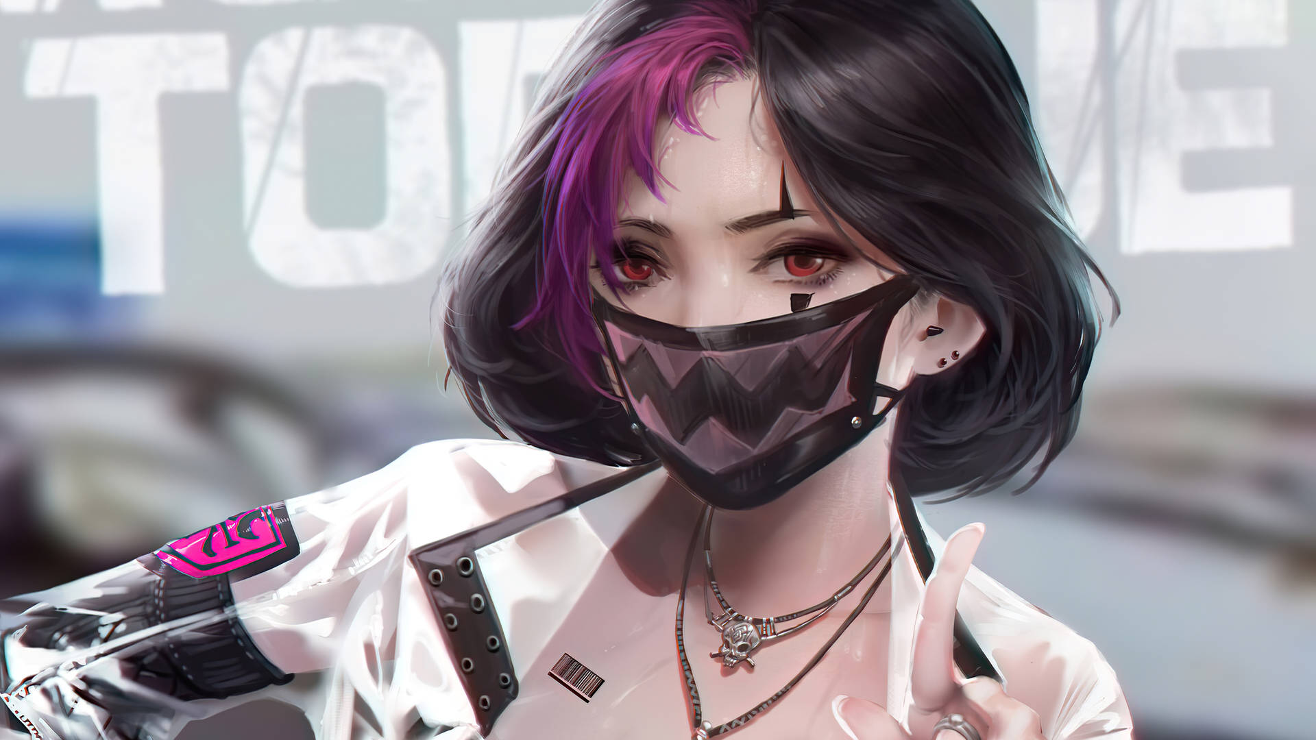 Tomboy Anime Girl Wallpaper