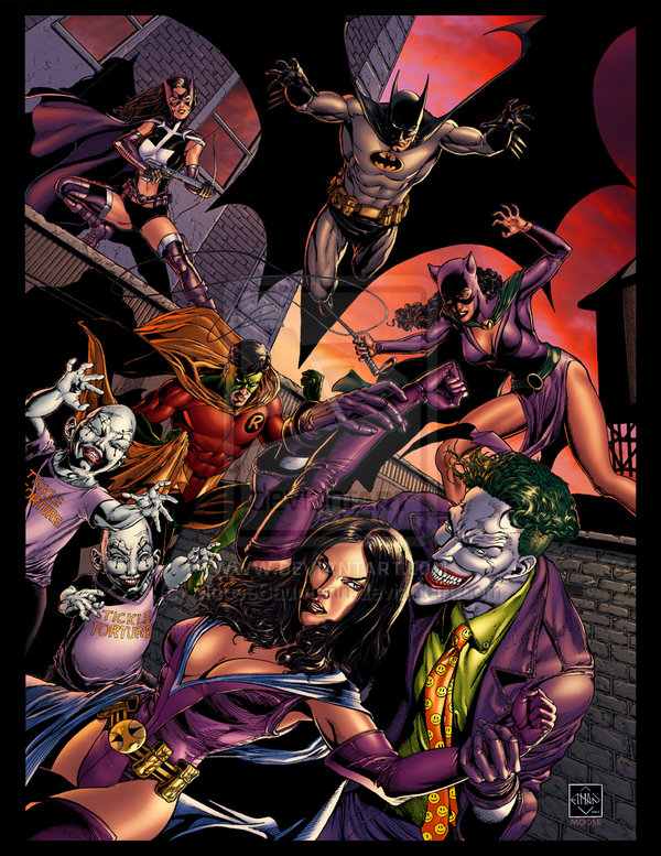Batman Family Wallpaper By Moosebaumann