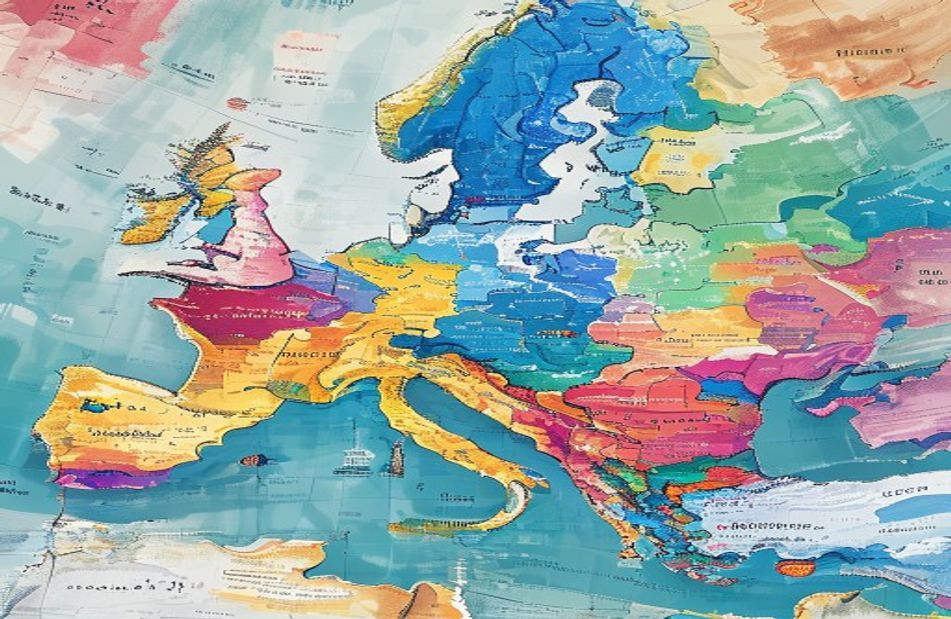 Map Of Europe Wallpaper
