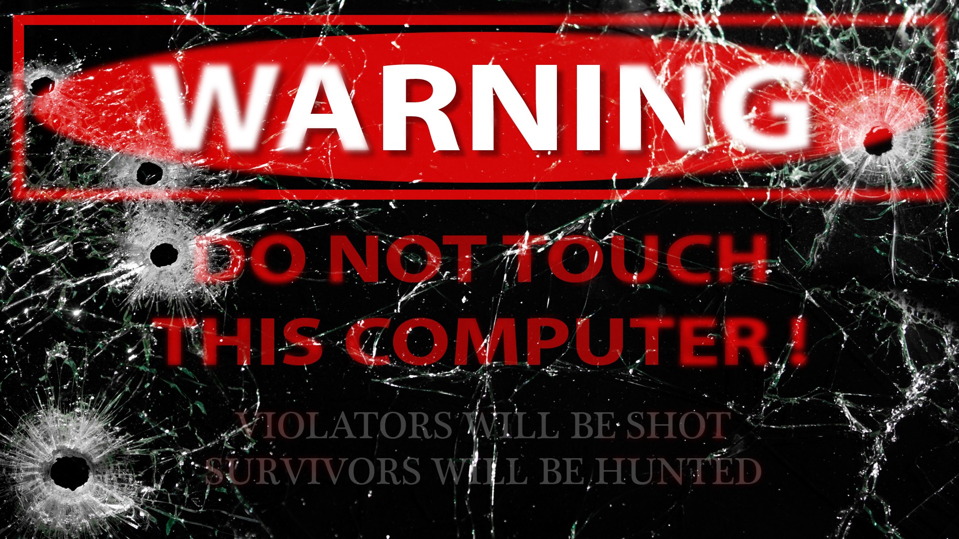 44] Warning Wallpaper HD on