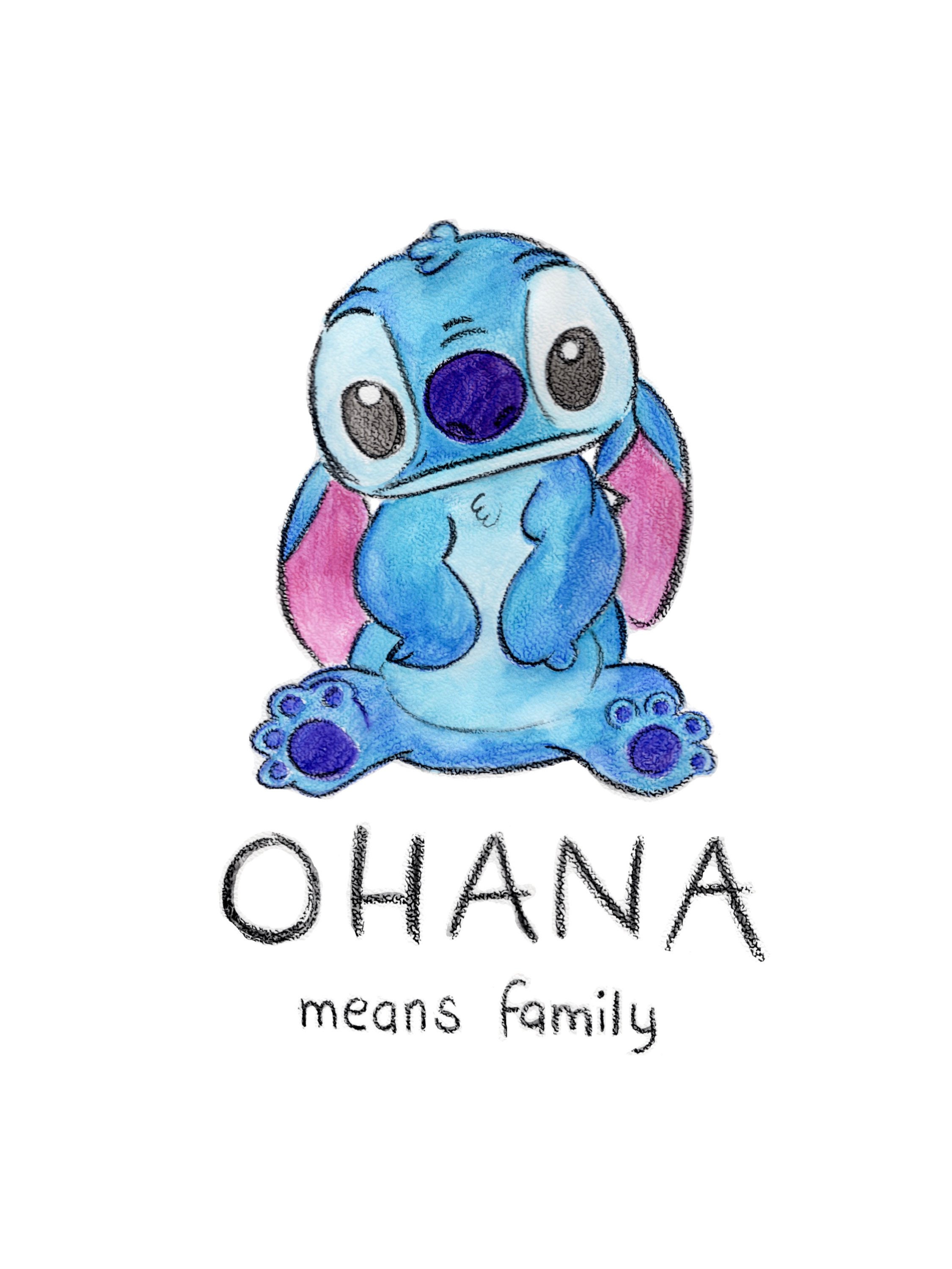 Stitch Ohana Wallpaper