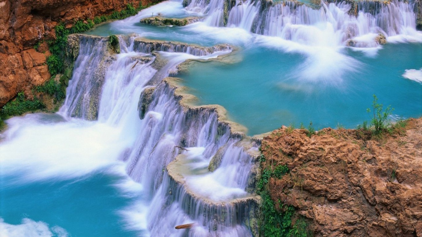 Beautiful Waterfall Puter Wallpaper Desktop Background
