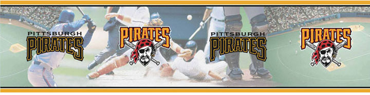 MLB Baseball Home DecorPittsburgh Pirates Wall Border 5815420