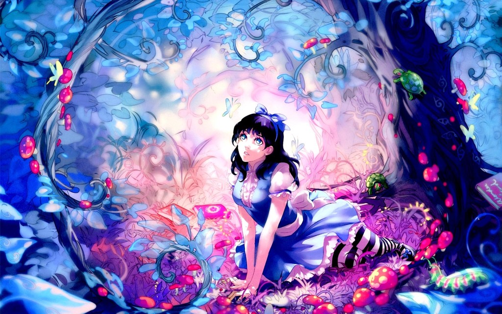Alice In Wonderland HD Wallpaper Wide Desktop Anime