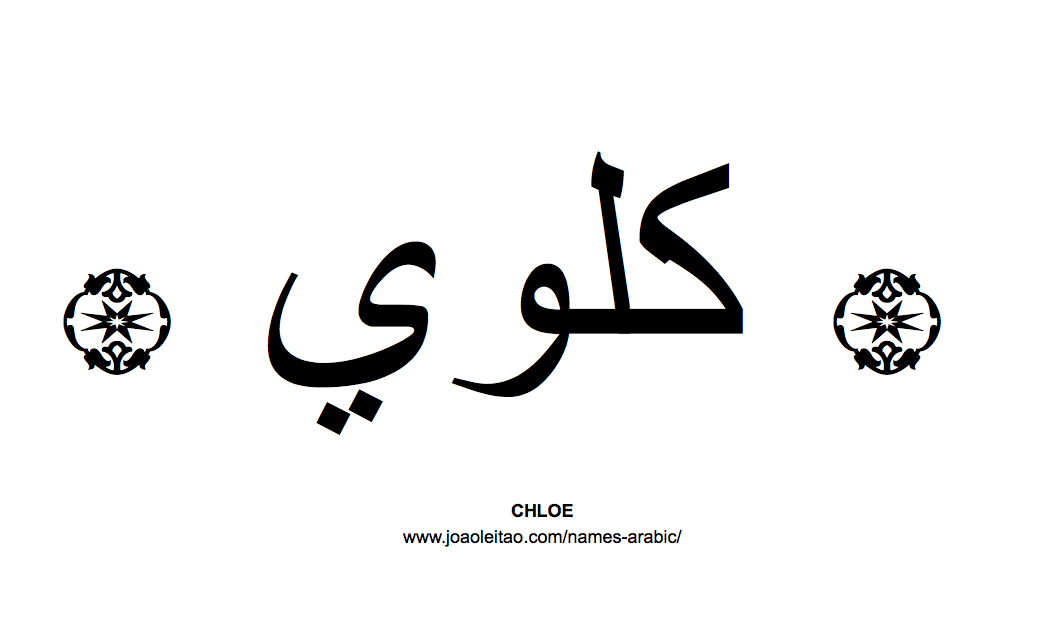 Free download in Arabic Name Chloe Arabic Script How to Write Chloe in  Arabic [1061x635] for your Desktop, Mobile & Tablet | Explore 47+ The Name  Chloe Wallpaper | Chloe Moretz Wallpaper,