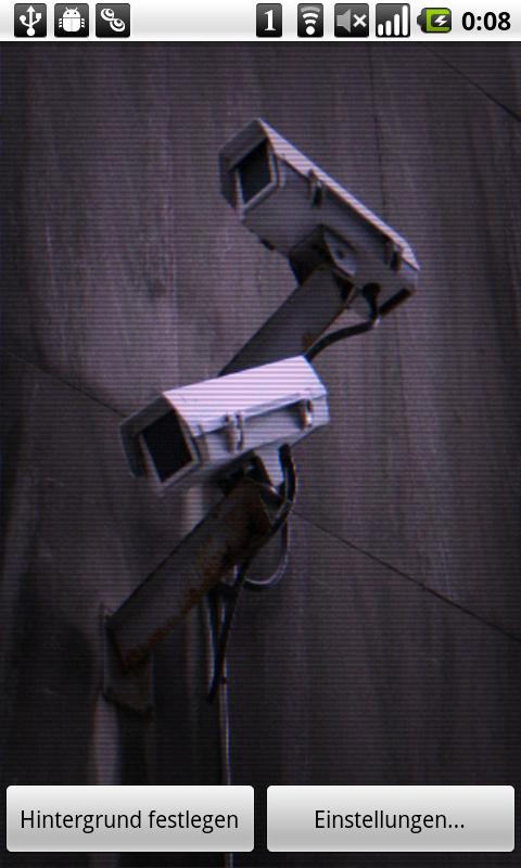 Live Wallpaper For Android Security Camera