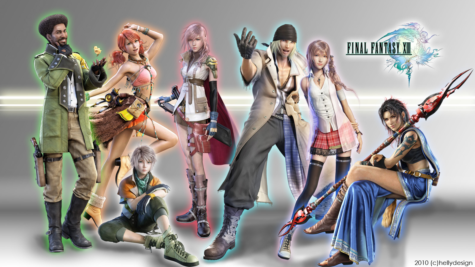 Final Fantasy Xiii Wallpaper By Hellydesign