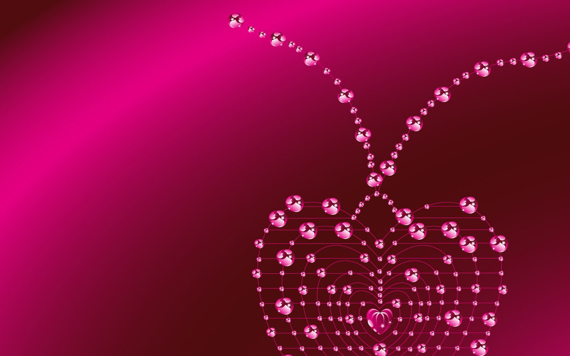 Pink Heart Love HD Wallpaper Live Hq