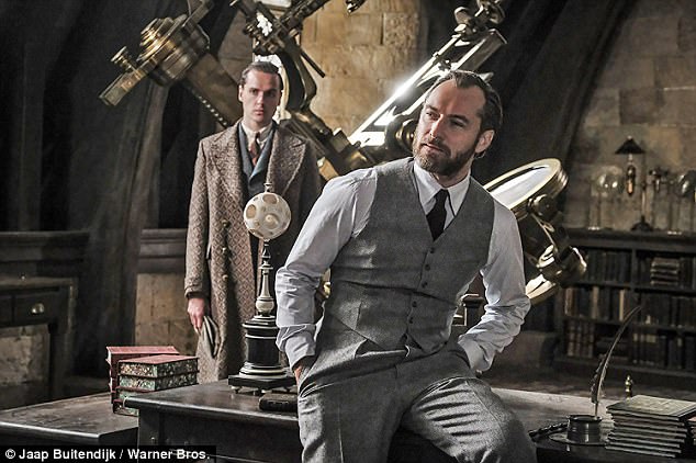 Fantastic Beasts Image Feature Johnny Depp And Jude Law