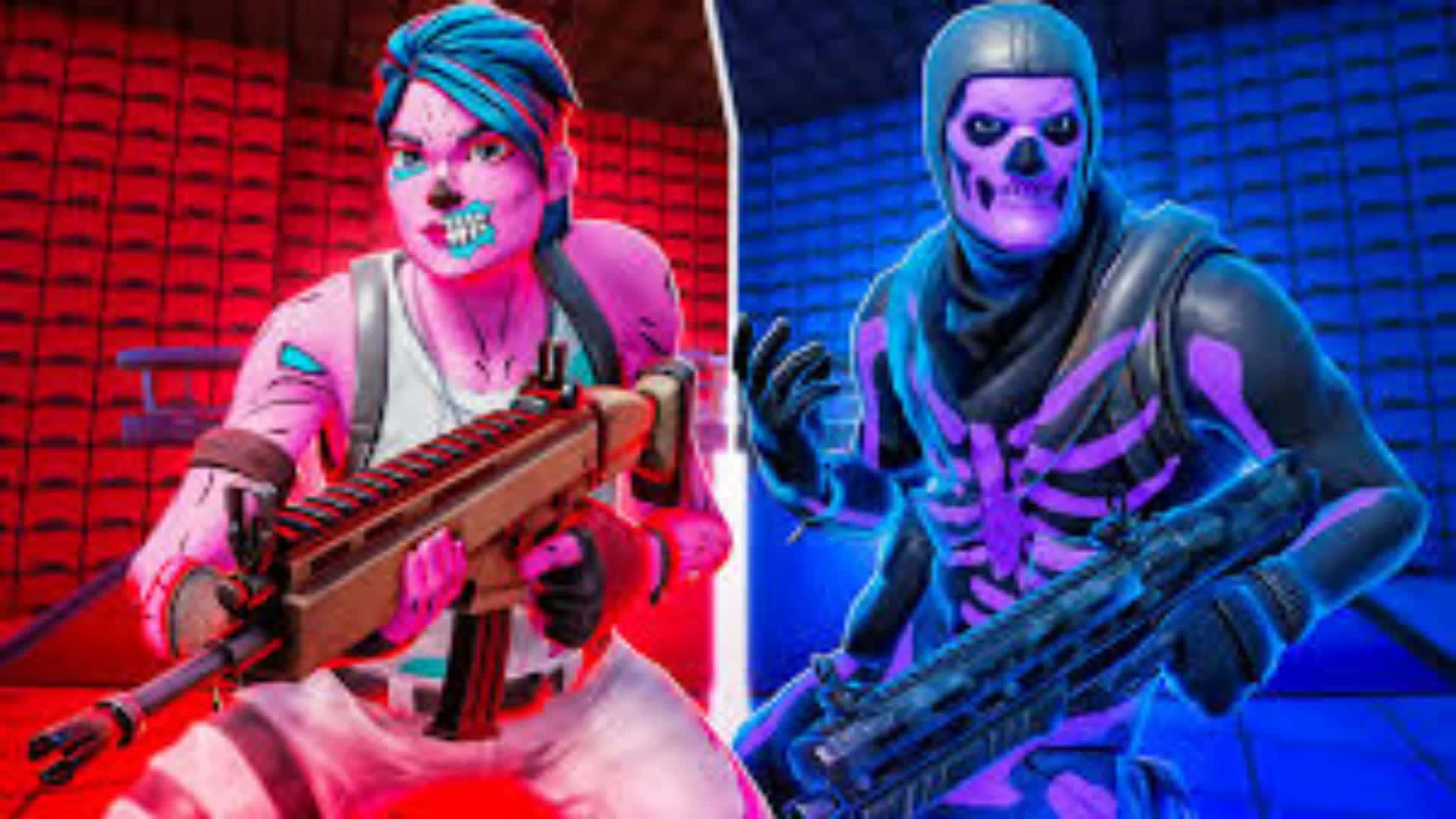 Purple Skull Trooper Wallpaper