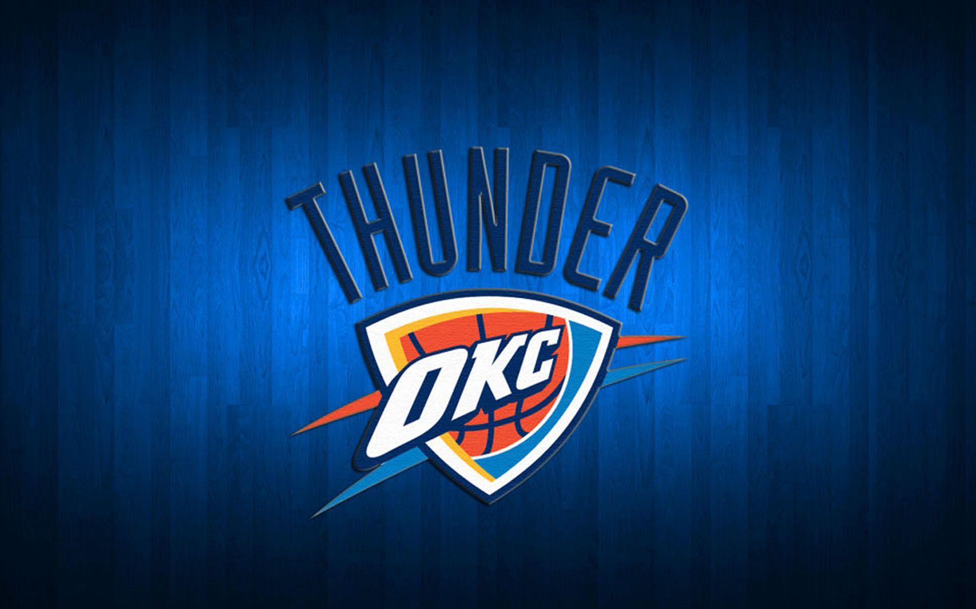Oklahoma City Thunder Basketball Team Logo Wallpaper HD Desktop