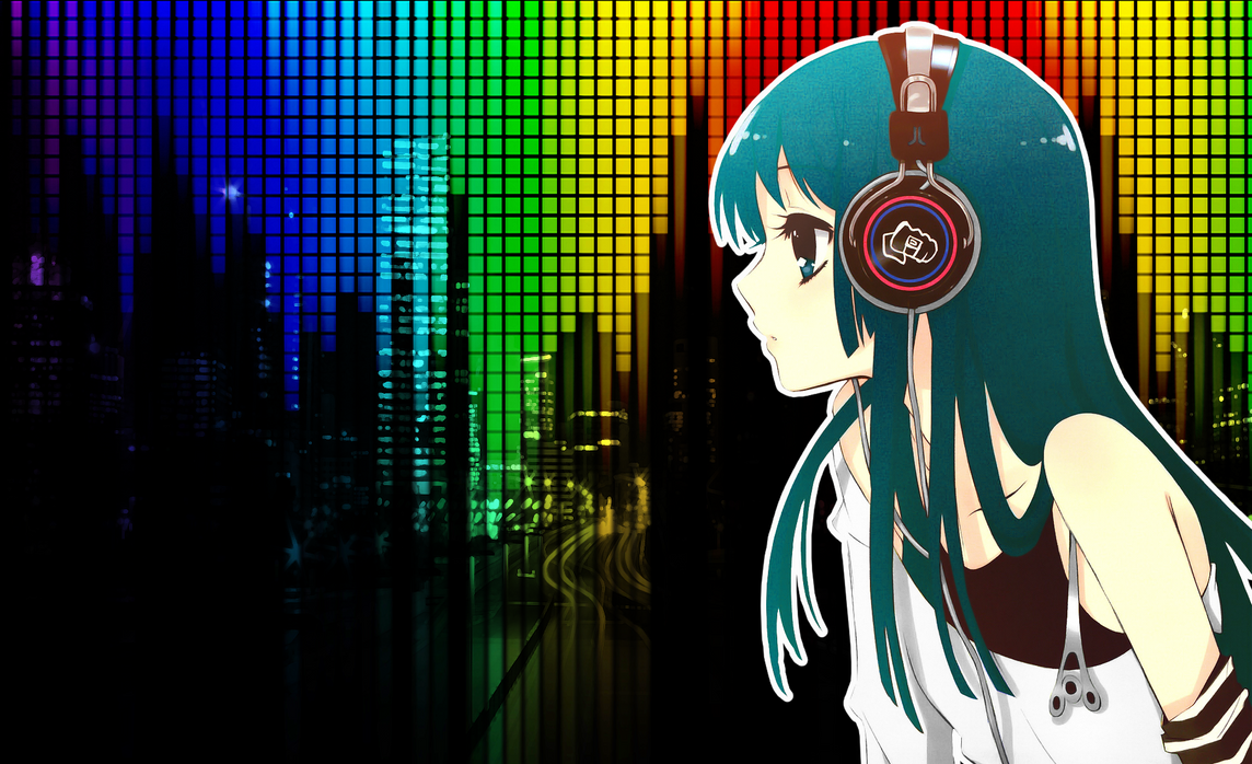 Anime Music Wallpaper Art