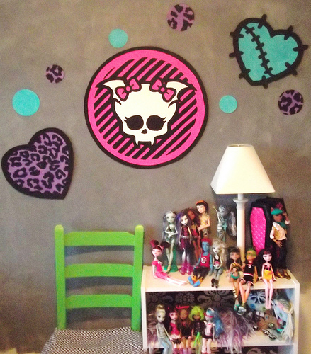 Free Download Monster High Doll Wallpaper Art Sricker Mural