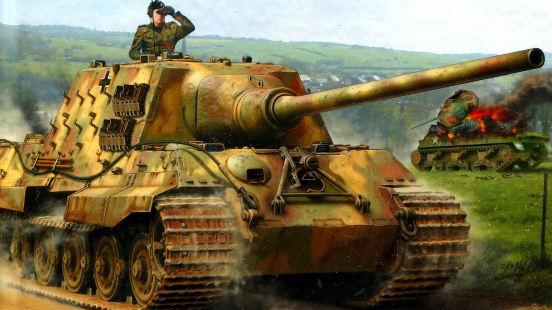Tiger Tank Wallpaper HD