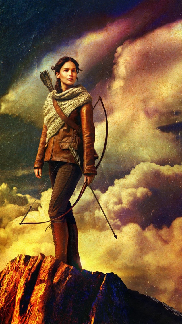 The Hunger Games Catching Fire Iphone 5 Wallpaper