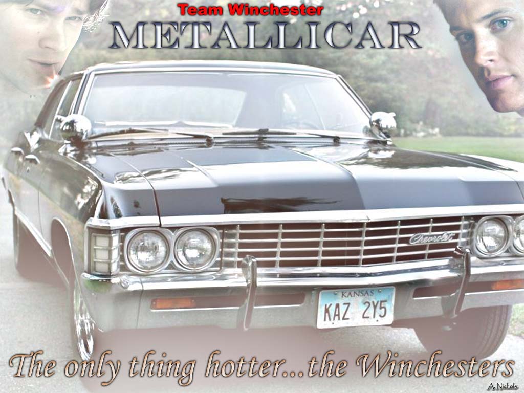 Deans Impala Supernatural Wallpaper