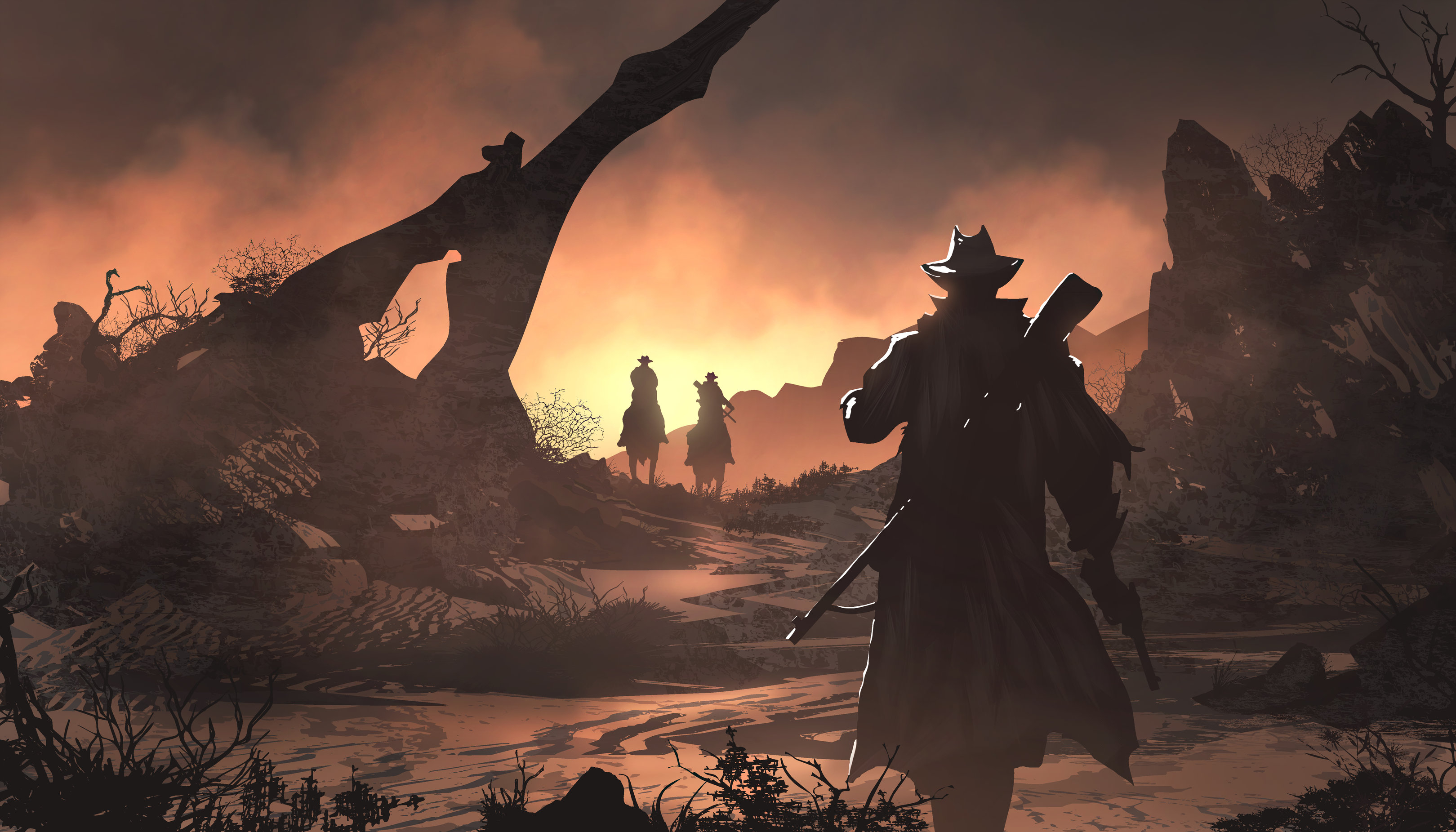 Red Dead Redemption Fan Art 4k HD Games Wallpaper Image Photos And Picture