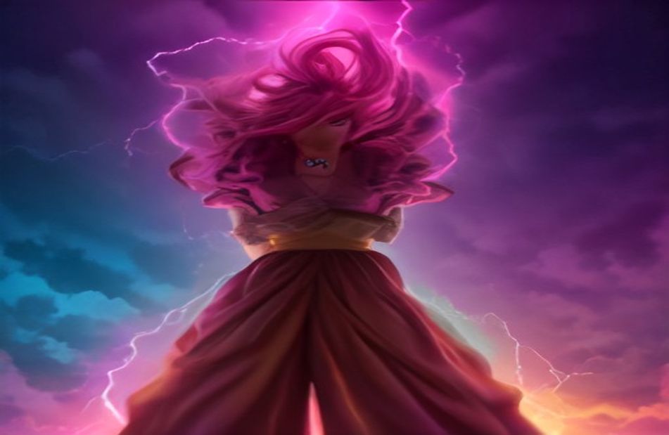 Super Saiyan Rose Wallpaper
