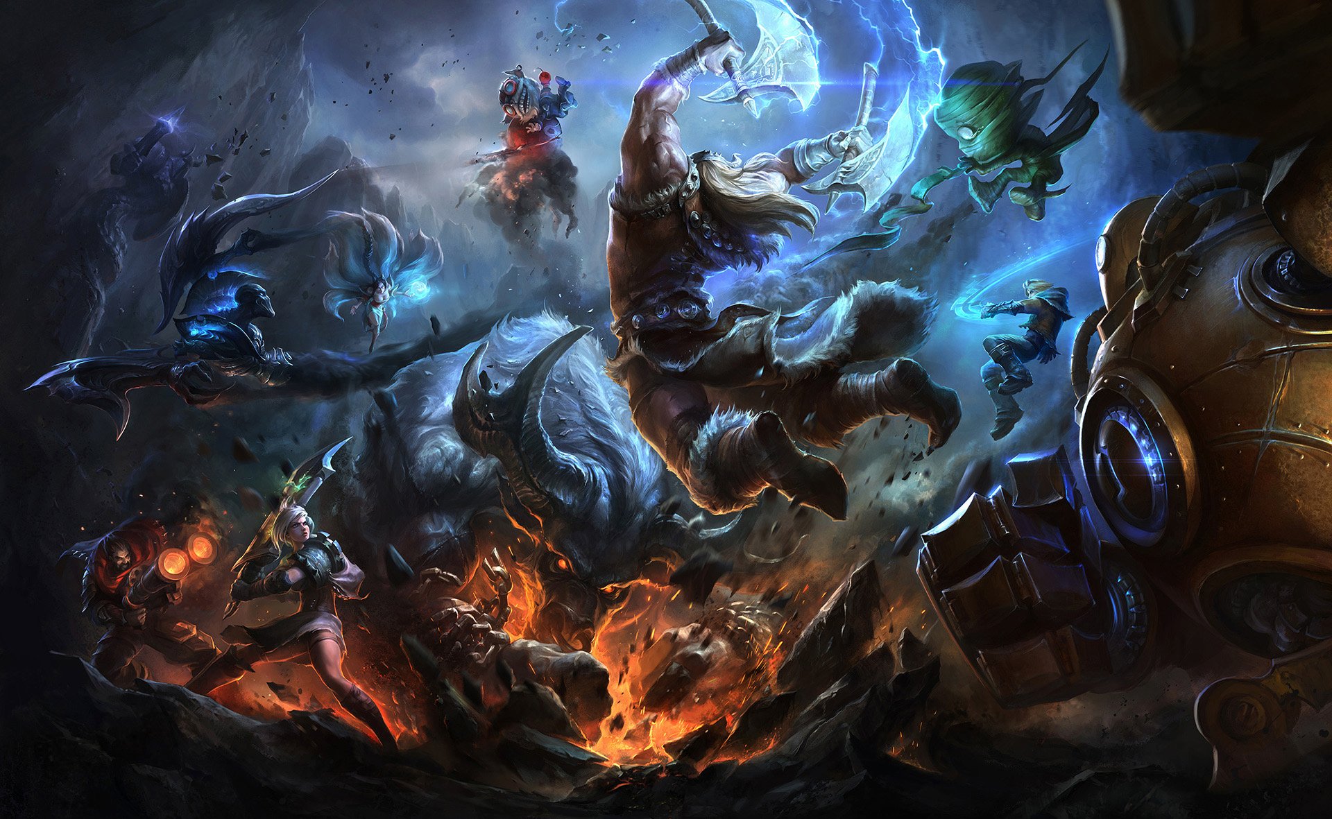Ziggs League Of Legends HD Wallpaper Background Image