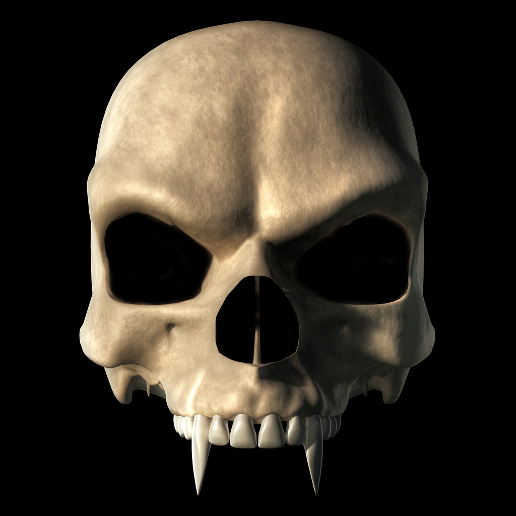 Vampire Skull By Deskridge