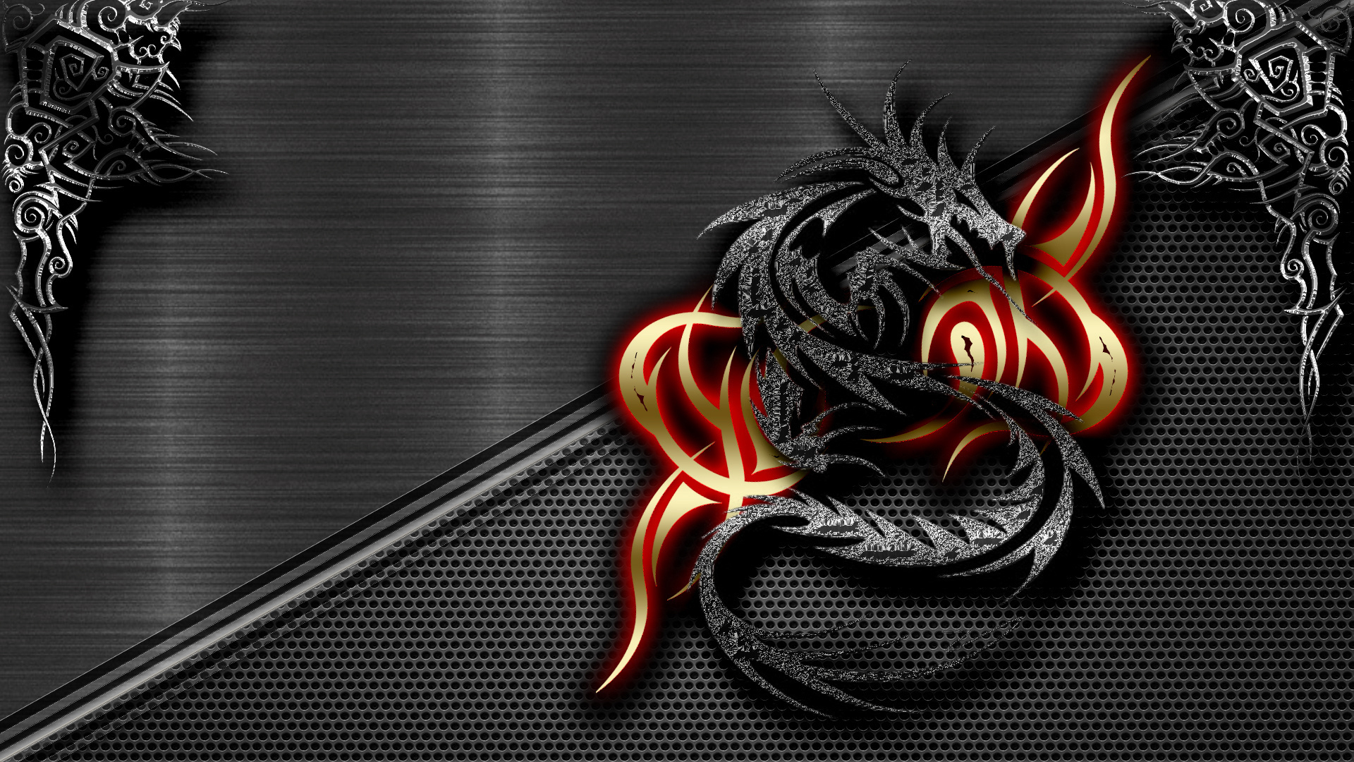 Black Dragon Wallpaper HD - WallpaperSafari