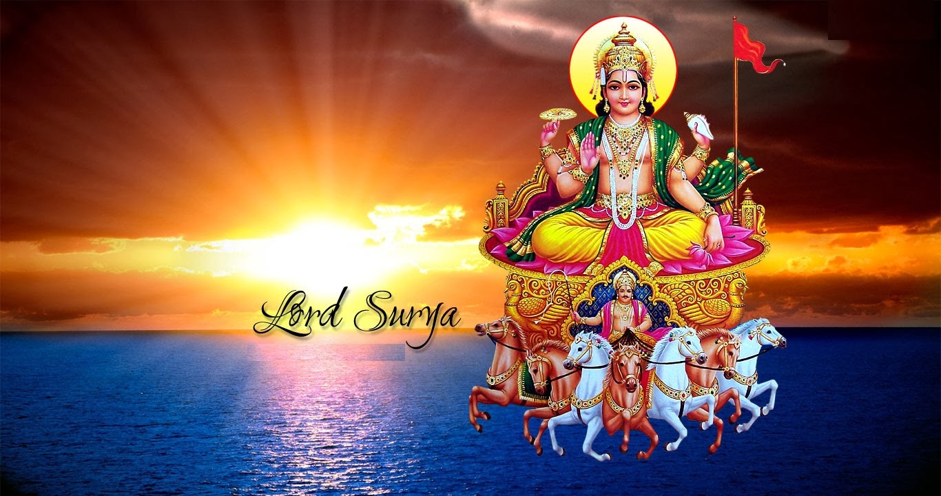 Surya Dev Hindu God Wallpaper