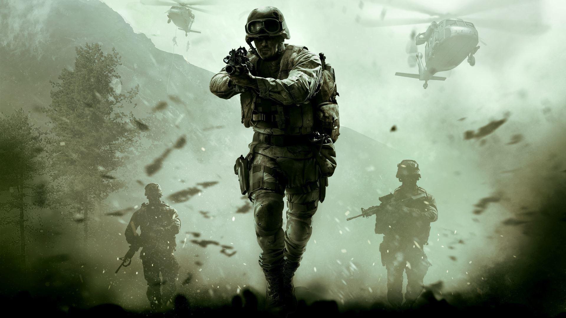 Video Games Soldier Call Of Duty Modern Warfare