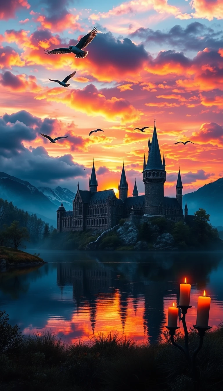 Hogwarts Phone Wallpaper