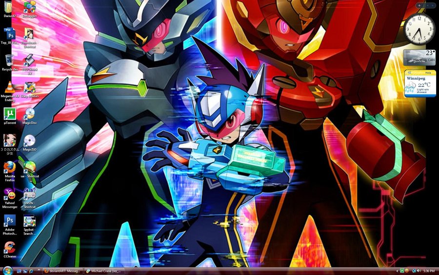 Megaman Starforce Wallpaper HD Desktop By
