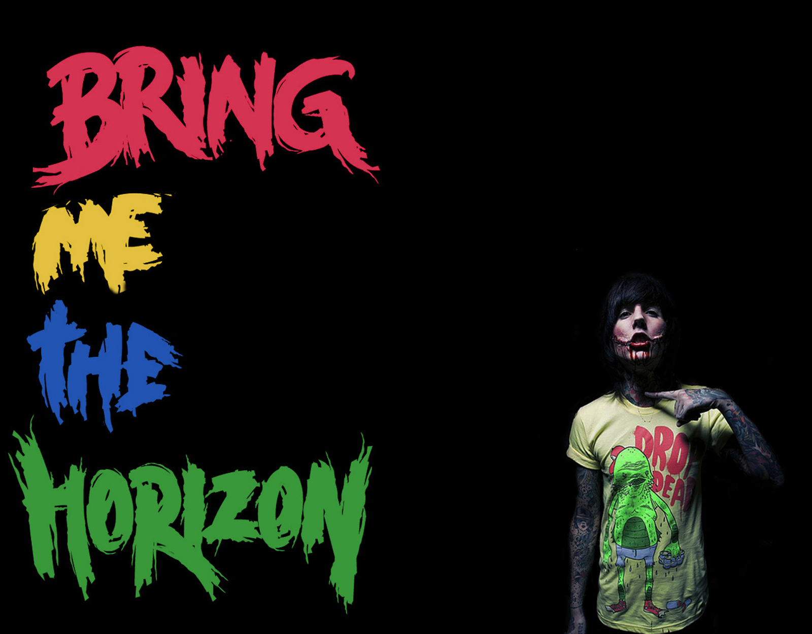 Bring Me The Horizon Bmth HD Wallpaper Background