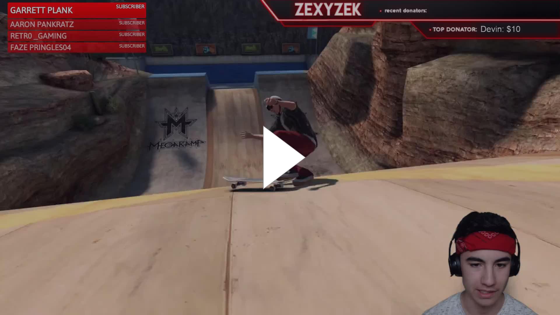 Skate Chill Live Challenges With Zexyzek Twitch