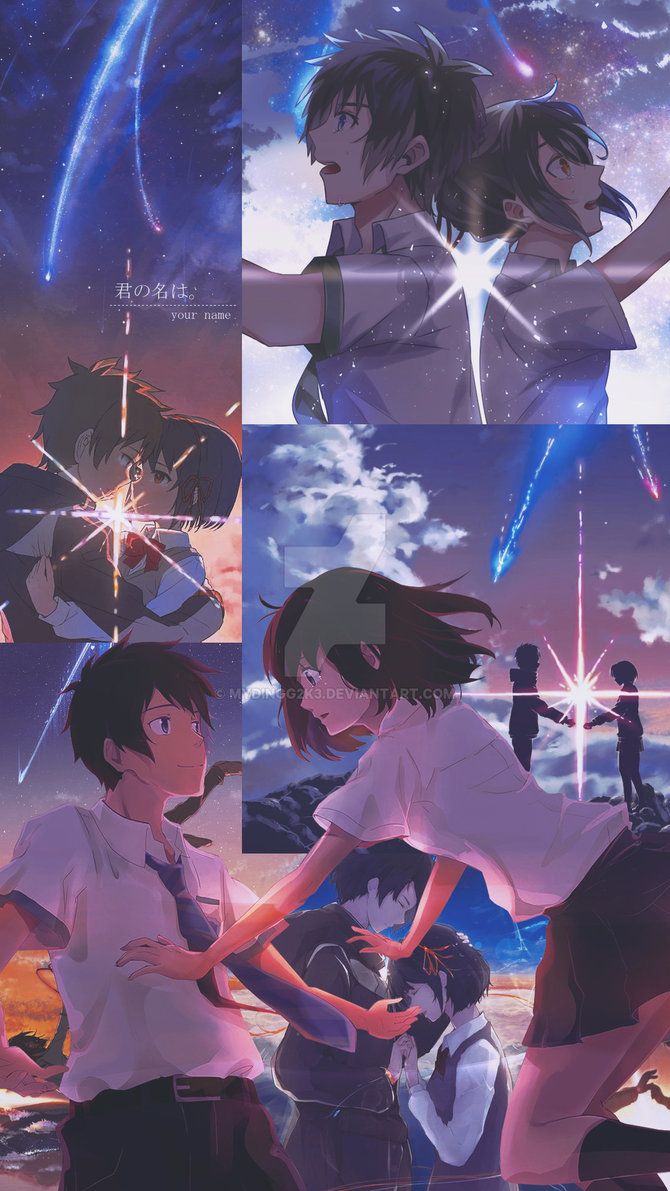 Kimi no Nawa Mobile Wallpaper Anime background Anime