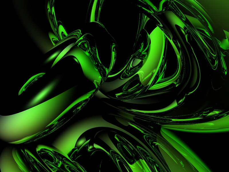 Trending Wallpaper Black And Green Abstract
