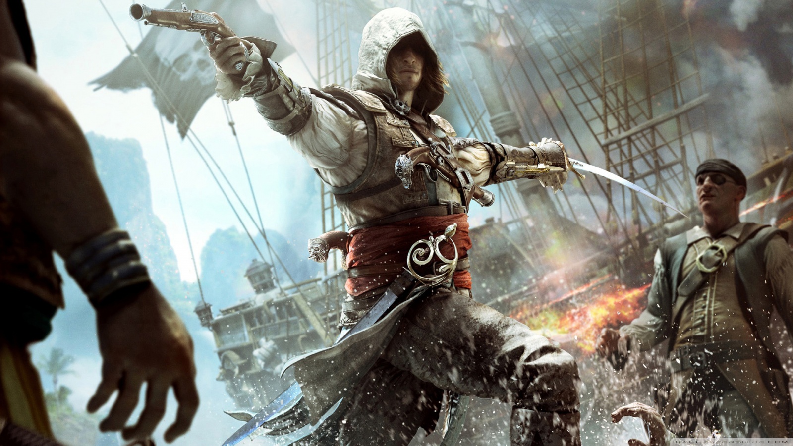 Assassins Creed IV Black Flag Edward Kenway 4K HD Desktop