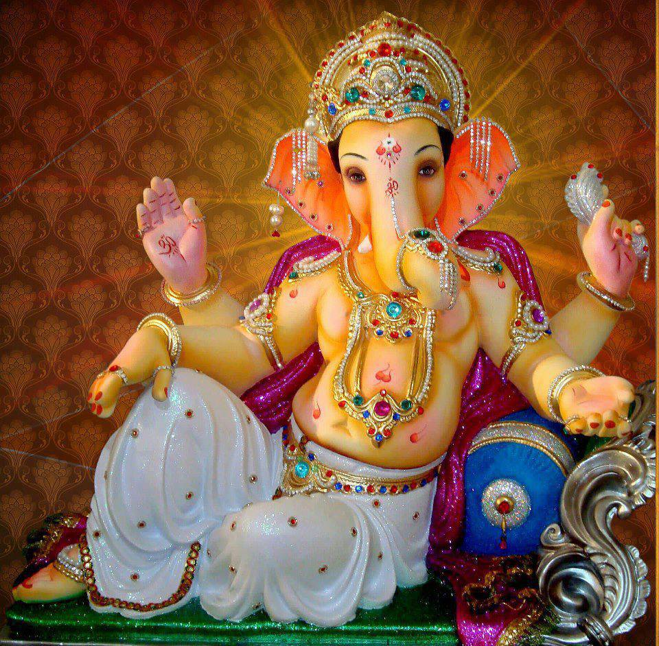 Premium AI Image | Adorable 3D Ganesha A Cute Illustration Lord Ganesha  White Background God Ganesha 3d illustration