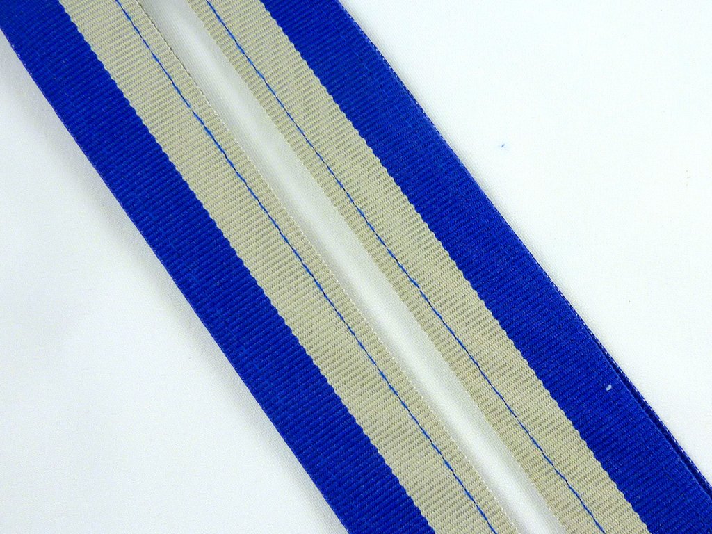 Royal Blue And Silver Wallpaper Stripe
