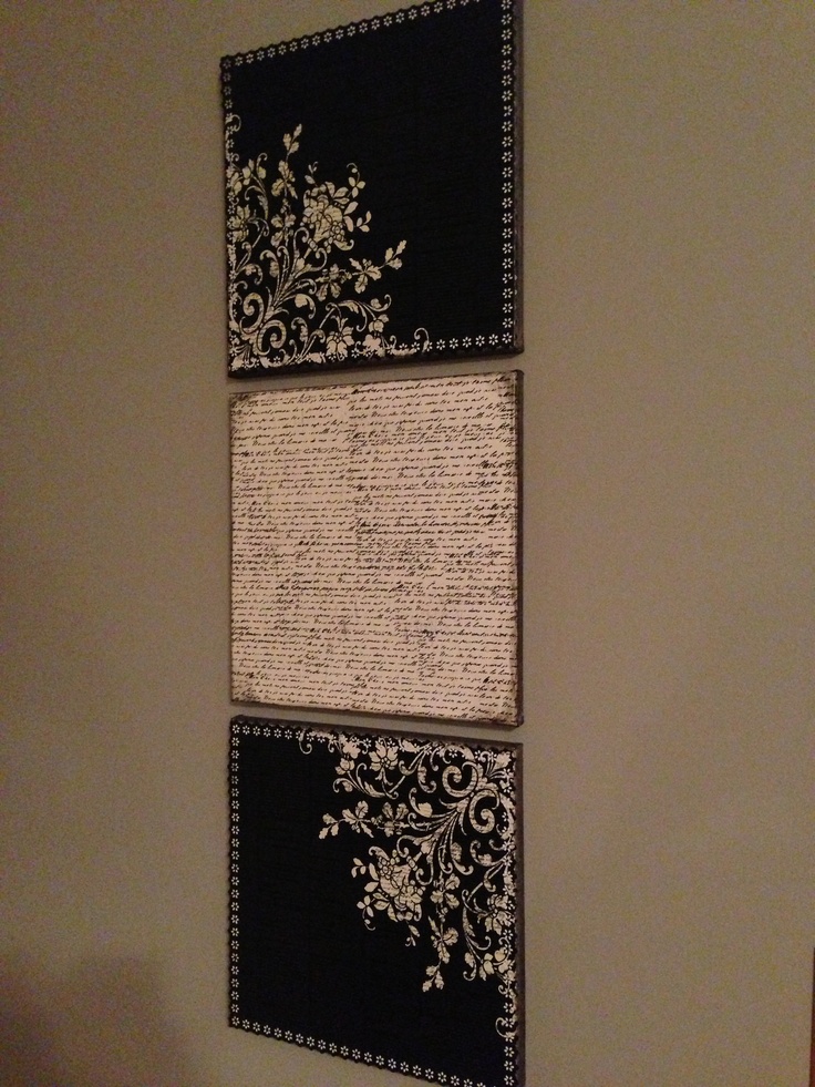 Free download Do it yourself hanging art 12x12 canvas scrapbook paper