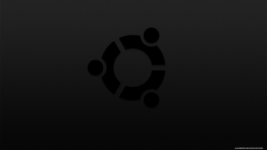 Ubuntu Black Wallpaper 1920x1080 by Alex1911PC 900x506