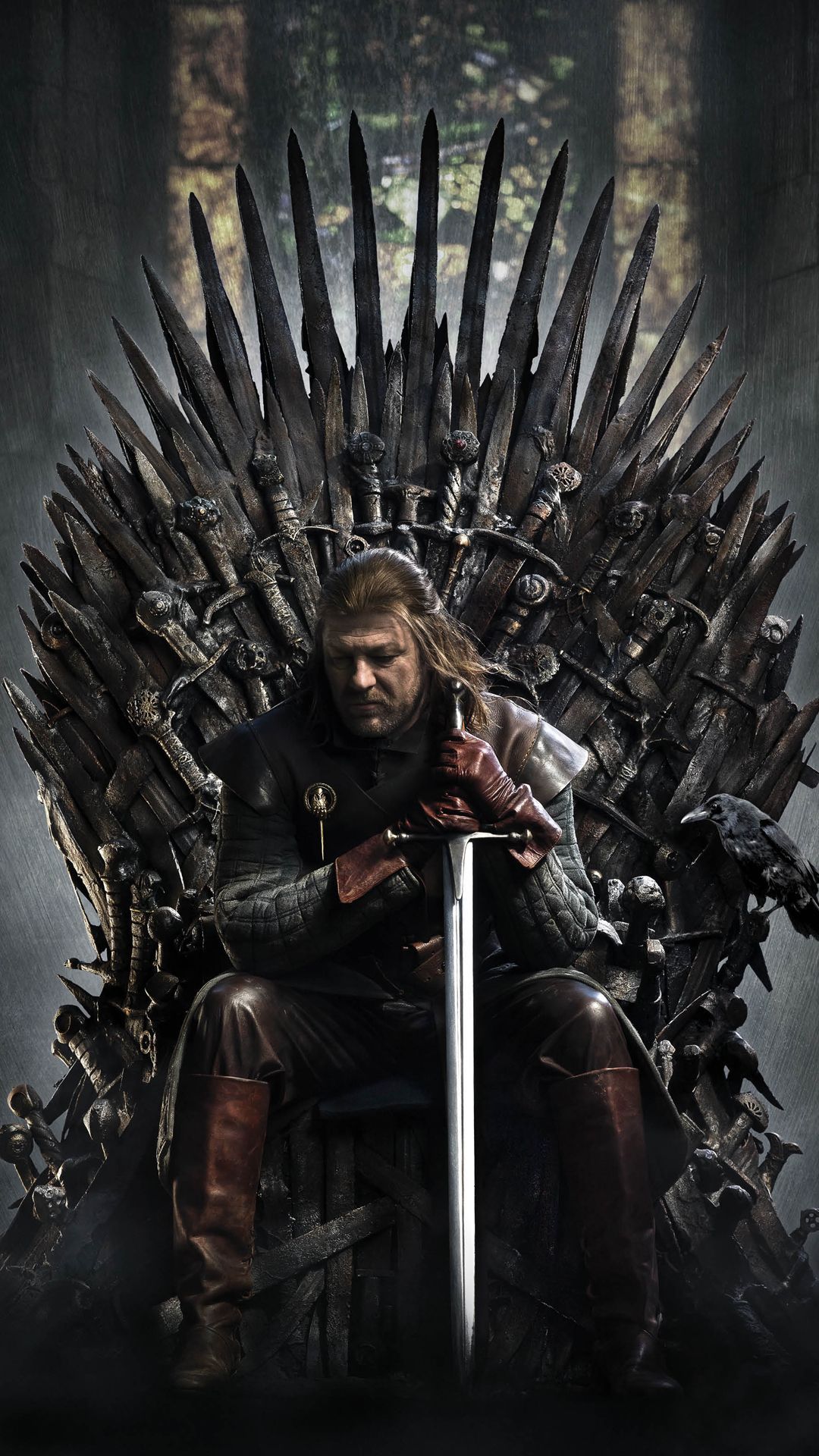 Game Of Thrones Ned Stark Iron Throne iPhone Plus HD Wallpaper