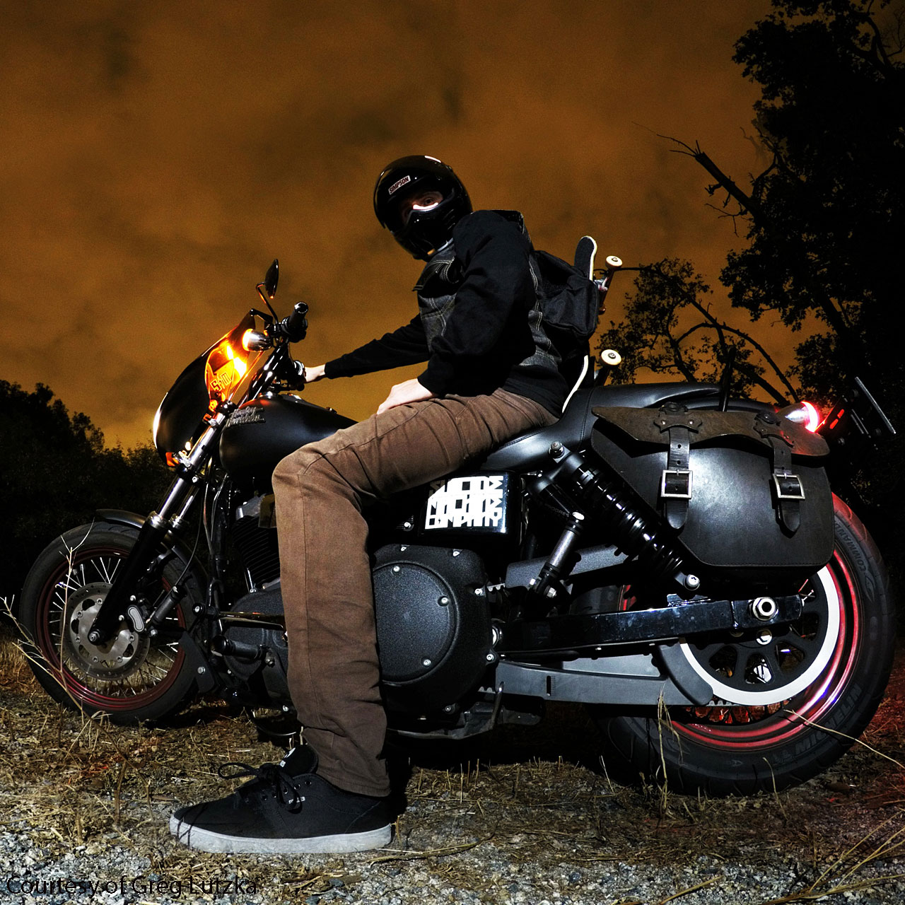 Skateboards And Harleys The Life Of Greg Lutzka Photos Motorcycle