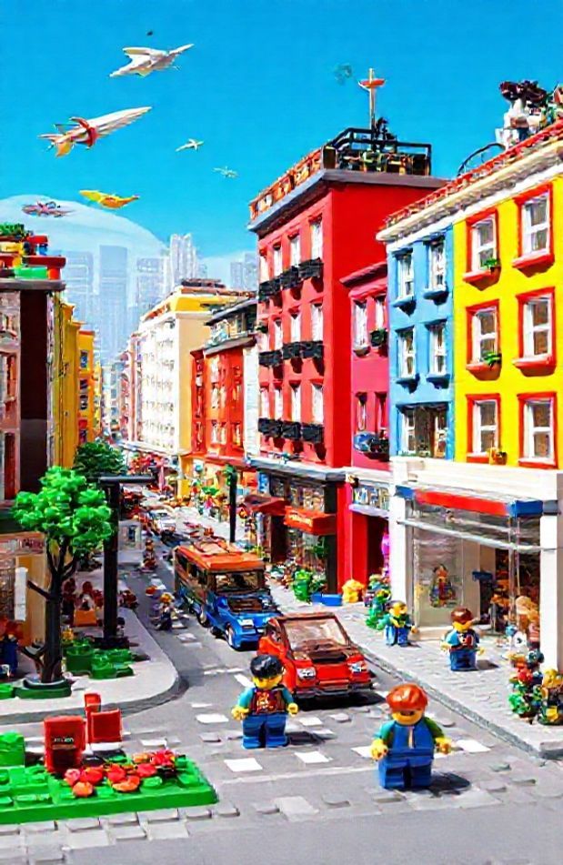 Lego City Wallpaper