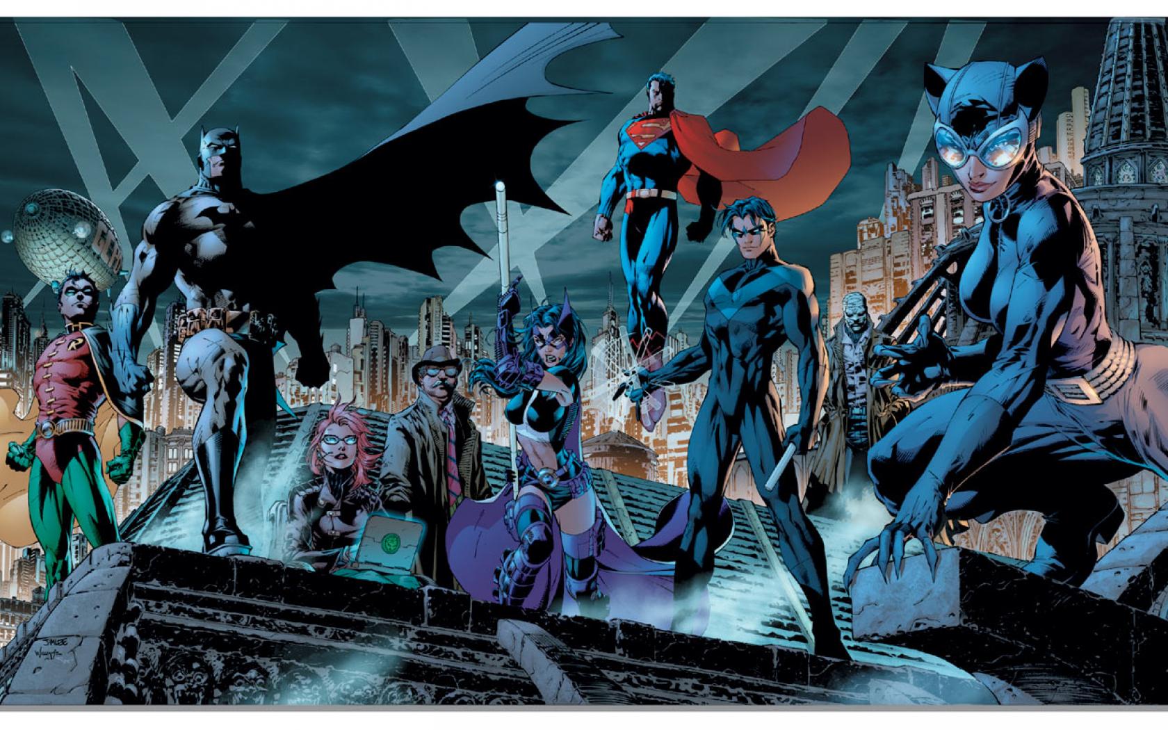Batman Jim Lee Wallpaper